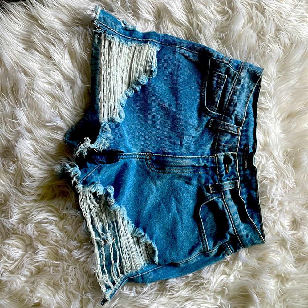 High Fashion Denim Shorts